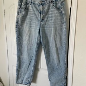 Plus Size Jeans - American Eagle - High Waisted 90s Boyfriend Jean - Size 20
